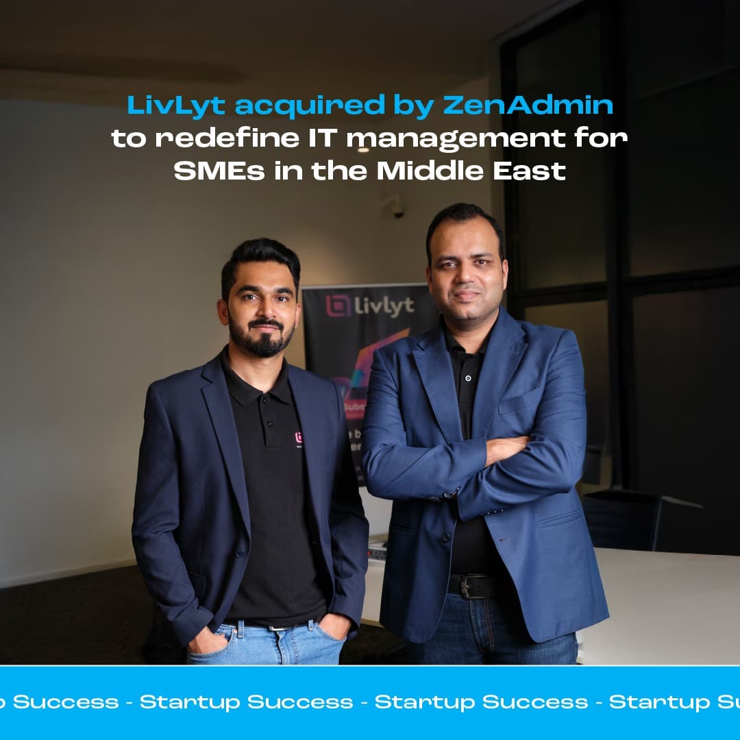 LivLyt founders — acquired by ZenAdmin